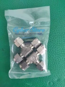 New For 2/PK UNILOK 1/4 ferrule tee fitting - Afbeelding 1 van 2