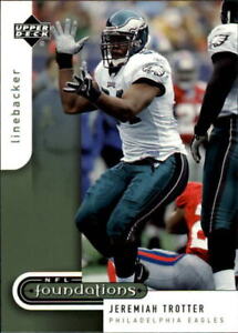 2005 Upper Deck Foundations Football Card #73 Jeremiah Trotter