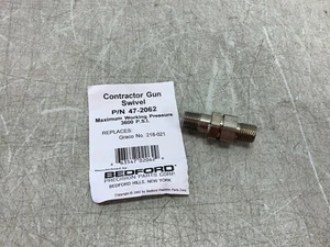 Bedford 47-2062 Contractor Gun Swivel Replaces Graco 218021 - Picture 1 of 5