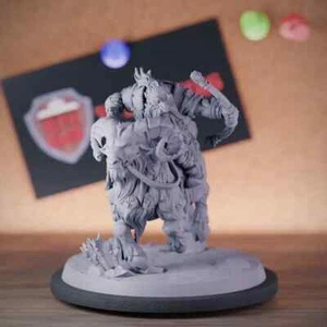 Guerrero Cabra Enana Miniatura Ram Mazmorras y Dragones Mini DnD 5e TTRPG - Imagen 1 de 8