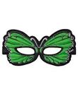 Masque en tissu fantaisiste Dreamy Dress-Ups - papillon vert