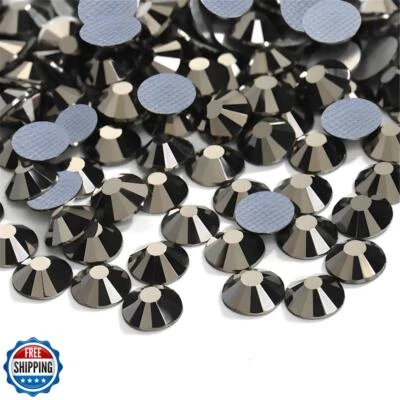 Hotfix Rhinestones Flatback Glass Rhinestone 288PCS SS30 5.8-6.2MM Round Gems - Image 1 of 4