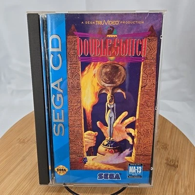 Double Switch (Sega CD) Authentic - Complete CIB  Tested & Working - Image 1 of 4
