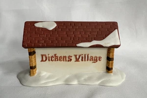 Dept 56 Dickens Village Sign 6569-2 Heritage Collection Retired 1993 No Box - Picture 1 of 7