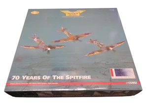 Corgi AA99189 Diecast 1:72 Limited Edition 70 Years of the Spitfire NIB - Picture 1 of 3