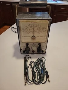 RCA VoltOhmyst WV-77E Analog Volt-Ohm Meter – Classic Tester - Picture 1 of 8