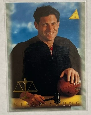 1995 Pinnacle - Steve Young #192 Trophy Collection HOF 49ers - Image 1 of 2