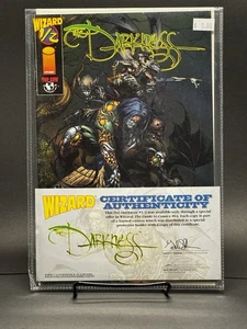 The Darkness # 1/2 Wizard Silvestri Cover w/COA 1996 Top Cow Unread Condition NM - Picture 1 of 1