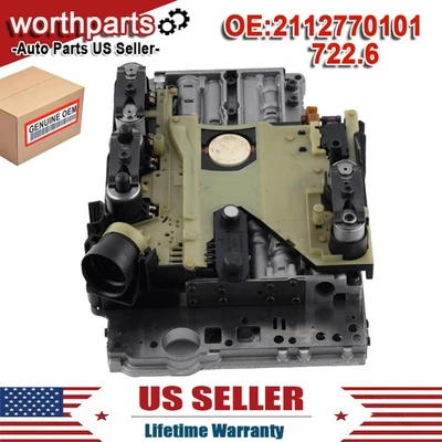 5 Speed 722.6 Transmission Valve Body w/  TCU Conductor Plate For Chrysler Dodge Foto 1 de 4