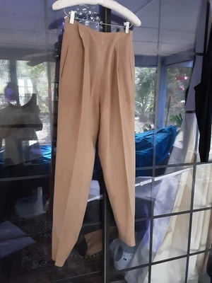 Michael Kors Collection Camel/Tan pants 100% camel hair sz 6 Made in Italy SOFT! - Image 1 of 4