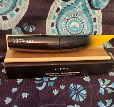 M·A·C InstaCurl Lash Mascara INSTABLACK 0.38oz NIB Bendable Brush Discontinued  - Image 1 of 3