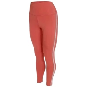 Nike Leggings Women's Size M Yoga Crochet-Edge 7/8 Rust Pink Glaze DA1037-691 - Picture 1 of 7