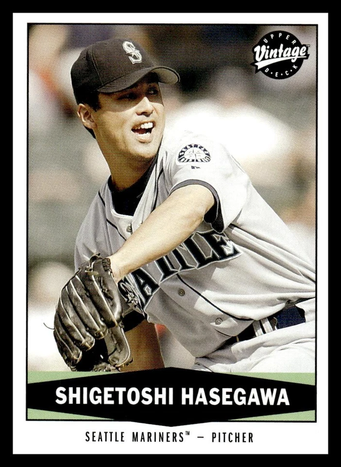 2004 Upper Deck Vintage #265 Shigetoshi Hasegawa Seattle Mariners - Image 1 of 2