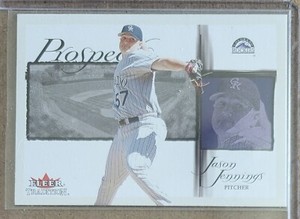 2002 Fleer Tradition #440 Jason Jennings Colorado Rockies Baseball Card 