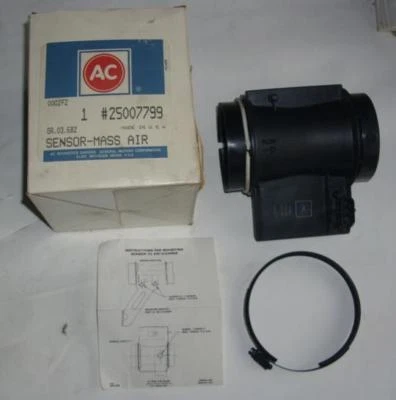 NOS 1987-88 CHEVY BERETTA CORSICA CAVALIER FIRENZA MASS AIR FLOW SENSOR 25007799 - Image 1 of 4