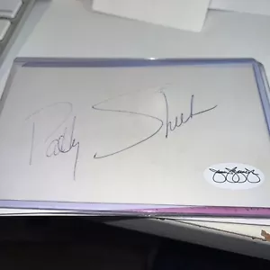 Patty Sheehan HOF Signed 3x5 index Card JSA - Picture 1 of 1