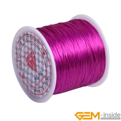 60 ярдов 0,6 мм эластичная швейная машинка бобина рукоделие использование для шитья бисера - Изображение 1 из 4