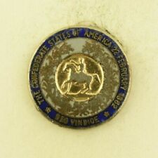 Vintage Confederate States Of American Civil War Button CS14 Original 2 B19