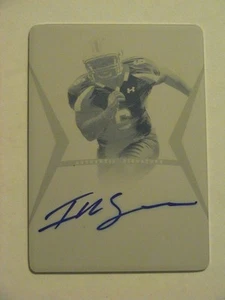 2012 Leaf Ultimate Draft Melvin Ingram San Diego Chargers Gamecocks Auto 1/1 - Picture 1 of 1
