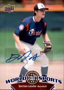2010 Upper Deck World of Sports AUTO Garrison Lassiter #152 - Picture 1 of 2