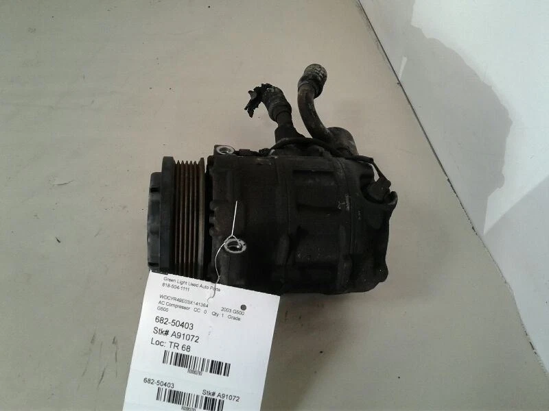 AC COMPRESSOR 463 TYPE G500 FITS 02-12 G-CLASS 63793 Foto 1 de 2