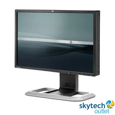 HP LP2275W 22" Inch Widescreen LCD Monitor VGA,DVI,Display Ports - GRADE A - Image 1 of 3