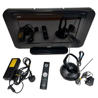 Sanyo CE20WLD25-B TV Coloured Television 20 Inc Scart VGA USB With Remote - Image 1 of 4