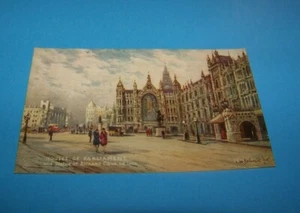 Parlament & Statue von Coeur de Lion London Vintage Postkarte Tuck's "Oilette"   - Bild 1 von 2