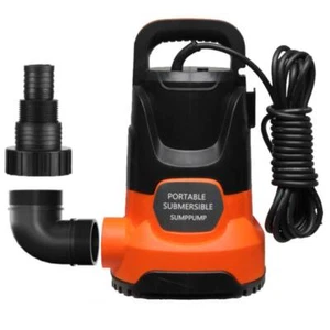 Portable 1HP 3500GPH Sump Pump Submersible Water Pump for Swimming Pool Draining - Picture 1 of 14