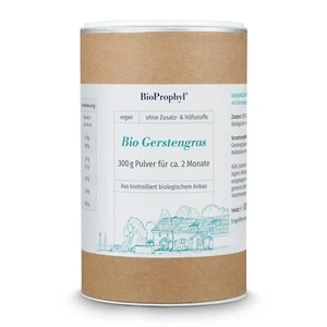 BioProphyl Gerstengras BIO | 300 g junges Gerstengras Pulver aus BIO Anbau - Bild 1 von 4