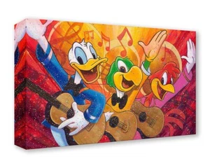 Donald Duck Disney Kunst Stephen Fishwick limitierte Ausgabe Inhaltsverzeichnis Druck drei Caballeros - Bild 1 von 1