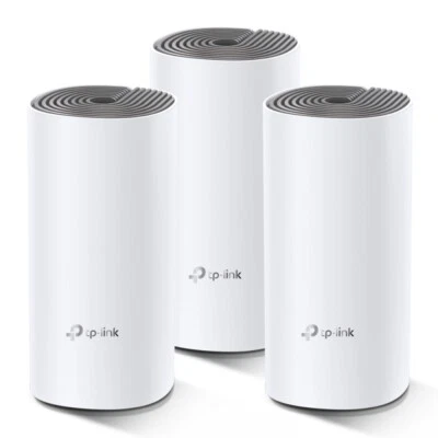 Tp-link Ac1200 Home Wifi Deco E4 3-pack decoe4-3 2x 10/100Mbps WAN/LAN Ports Foto 1 de 3