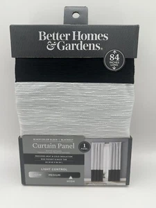 Better Homes & Gardens Colorblock Solid Polyester Pole Top Blackout Single - Picture 1 of 2
