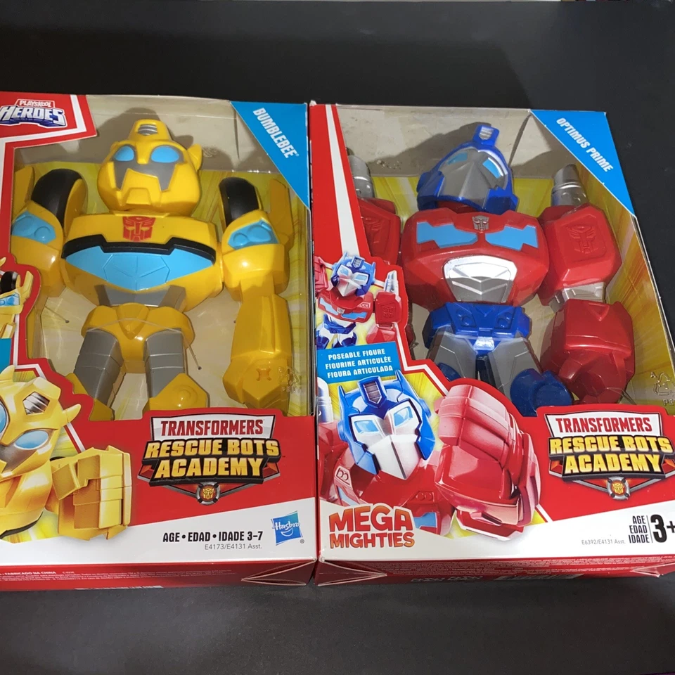 Playskool Heroes Transformers Rescue Bots Academy Mega Mighties Bumblebee