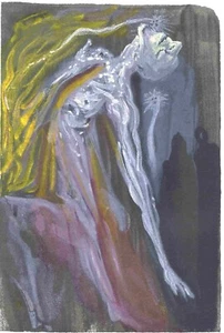 Dali Archives Certified ART - L'ENFER/HELL 9 "The Furies" Dante's Divine Comedy - Picture 1 of 6