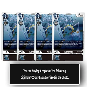 Keramon Common BT5-059 C Digimon TCG Card Playset Black - Picture 1 of 1