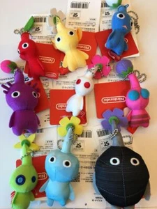 Nintendo Pikmin mascota juguete muñeca de peluche conjunto de 9 colección All Star de JP NUEVO - Imagen 1 de 3
