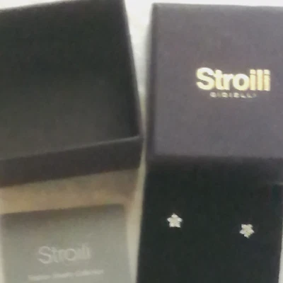 Orecchini in oro 9 kt 375 a forma di stella con zirconi della Stroili - Immagine 1 di 4