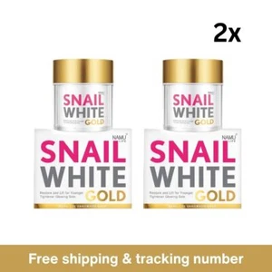 2x Namu Life SNAIL WHITE GOLD Cream Whitening Anti-aging Snail Secretion 50ml - Picture 1 of 12