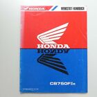 Honda CB 750 F 2 R Zusatz zum Werkstatthandbuch Reparaturanleitung Handbuch