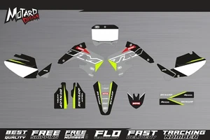 Graphics kit for TM Racing MX 4 Stroke 2004 2005 2006 2007 FLUO/NEON Decals - Picture 1 of 6