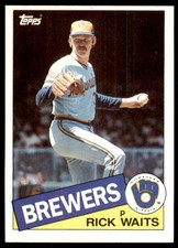 1985 Topps Rick Waits C Baseball Cards #59