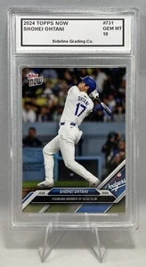 Shohei Ohtani 2024 Topps Now Graded Gem Mint 10 1st Dodgers 52/52 Club Member - Picture 1 of 3