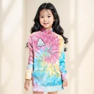 Spiral Tie Dye Hoodie Cozy Tie Dye Pullover Hand-Dyed Hoodie for Fashion Lovers - Picture 1 of 8