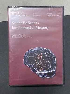 The Great Courses: Scientific Secrets for a Powerful Memory (DVD, 2012) NEW - Image 1 of 2