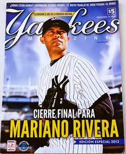 MARIANO RIVERA SPECIAL SPANISH YANKEE STADIUM MAGAZINE PROGRAM CIERRE FINAL PARA - Picture 1 of 3