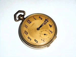 Gruen Thin Model Pocket Watch - 14k Gold Filled - 17 Jewels-Wadsworth 5459872 - Picture 1 of 24