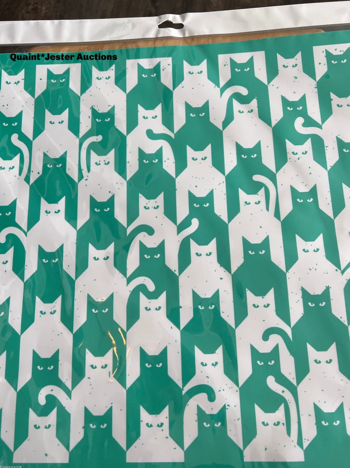 FELINE FINE NUEVO Transferencia de Alta Costura de Tiza 18"x18" RETIRADO Foto 1 de 1