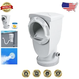 Lightweight SkimmerPlus Filter Pump - Safe & Convenient Pool Cleaning (6.4 lbs) - Picture 1 of 8