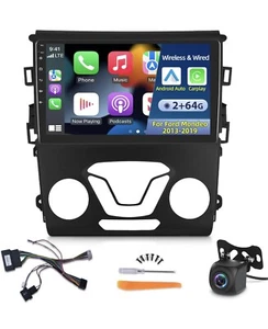 CARPLAY 9" Car Radio Stereo GPS Wifi For Ford Mondeo 2013-2016 Android 12 - Bild 1 von 8